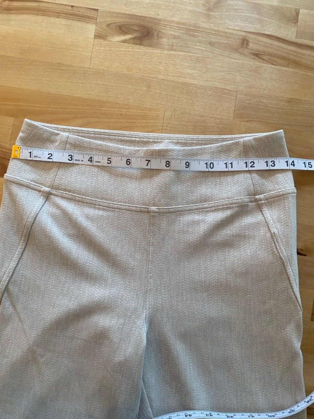 Athleta Delancey Skyline High-Rise Leggings Cream SP NWOT - Picture 6 of 12